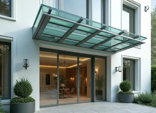 Nettoyage de marquise en verre et en toile en Belgique – BoBache